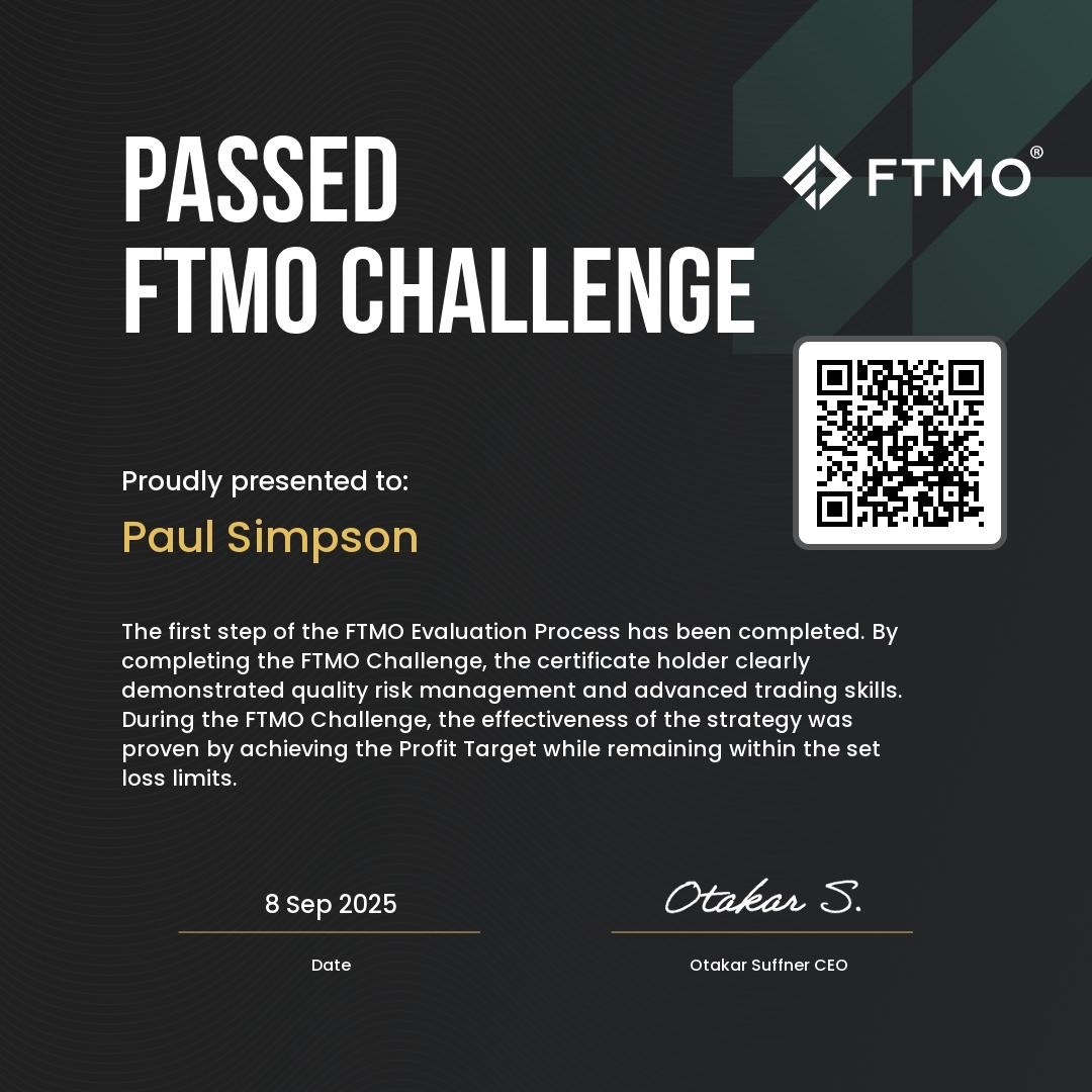 Challenge passed — Paul Simpson